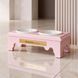 Годівниця Classic Міні з білими керамічними мисками Рожева 0003-WM-Pink фото