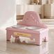Годівниця Royal Міні з білими керамічними мисками Рожева 0001-WS-Pink фото
